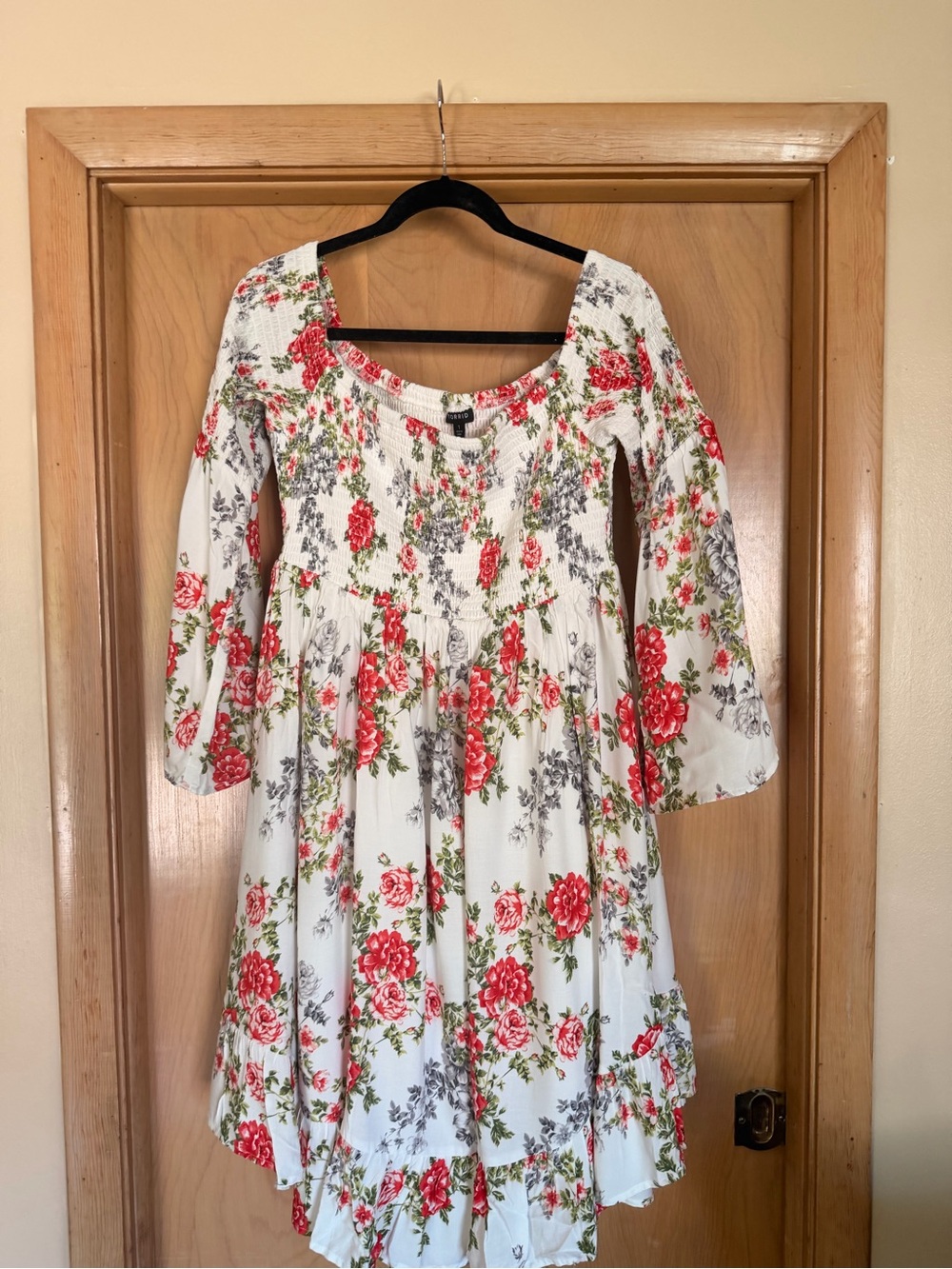 Torrid Floral Smocked floral summer Dress
